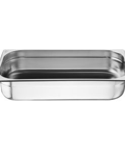 Nisbets Essentials Stainless Steel Gastronorm Tray 1-1 100mm Pack 3 (JB370)