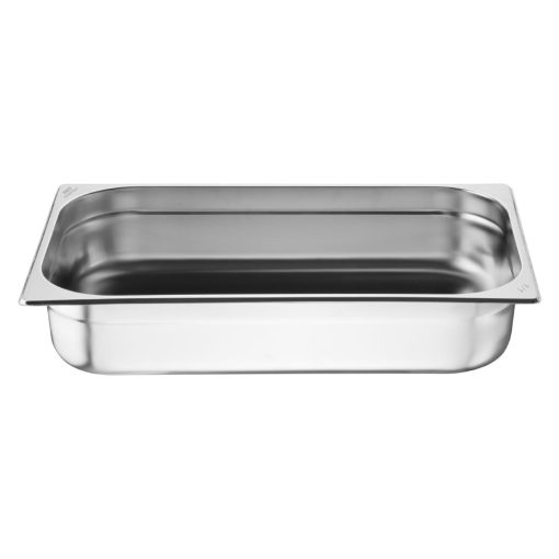 Nisbets Essentials Stainless Steel Gastronorm Tray 1-1 100mm Pack 3 (JB370)