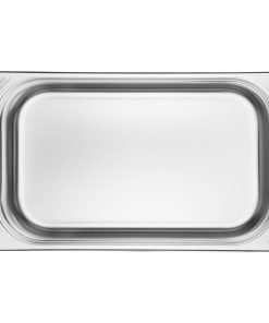 Nisbets Essentials Stainless Steel Gastronorm Tray 1-1 100mm Pack 3 (JB370)