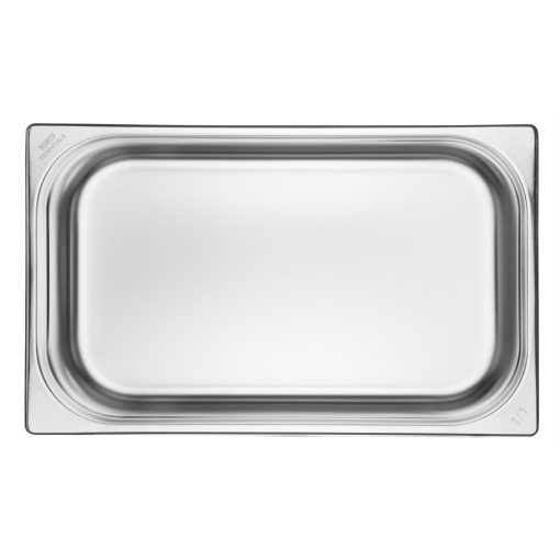 Nisbets Essentials Stainless Steel Gastronorm Tray 1-1 100mm Pack 3 (JB370)