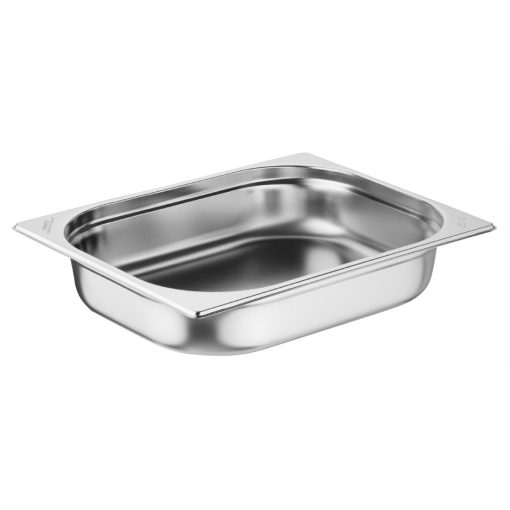 Nisbets Essentials Stainless Steel 1-2 Gastronorm Tray 65mm Pack 3 (JB371)