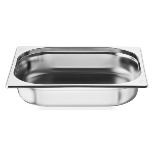 Nisbets Essentials Stainless Steel 1-2 Gastronorm Tray 65mm Pack 3 (JB371)