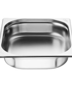 Nisbets Essentials Stainless Steel 1-2 Gastronorm Tray 65mm Pack 3 (JB371)