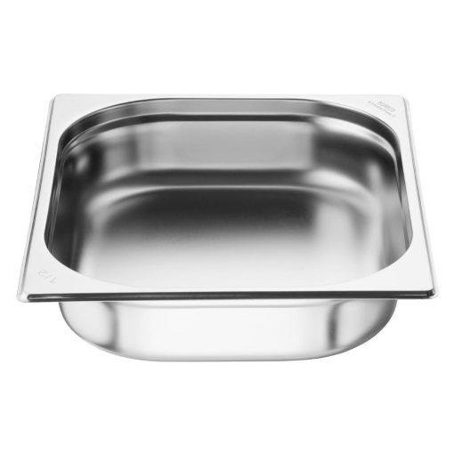 Nisbets Essentials Stainless Steel 1-2 Gastronorm Tray 65mm Pack 3 (JB371)
