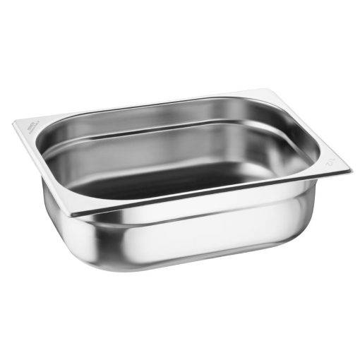 Nisbets Essentials Stainless Steel 1-2  Gastronorm Tray 100mm Pack 3 (JB372)