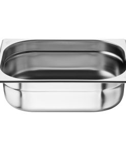 Nisbets Essentials Stainless Steel 1-2  Gastronorm Tray 100mm Pack 3 (JB372)