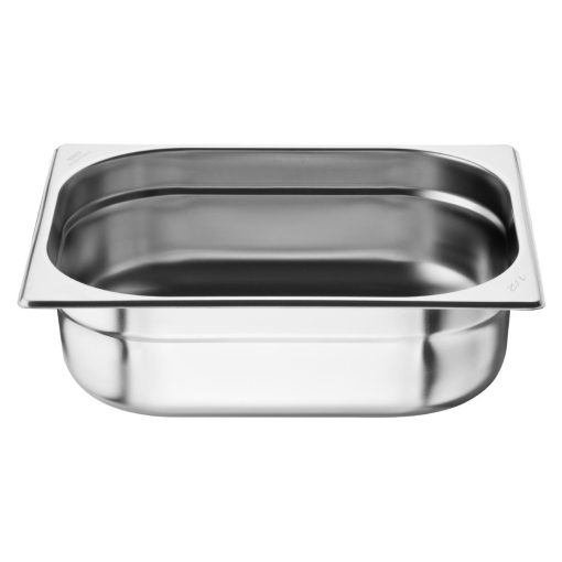 Nisbets Essentials Stainless Steel 1-2  Gastronorm Tray 100mm Pack 3 (JB372)