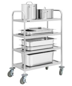 Vogue 4 Tier Clearing Trolley (JB373)