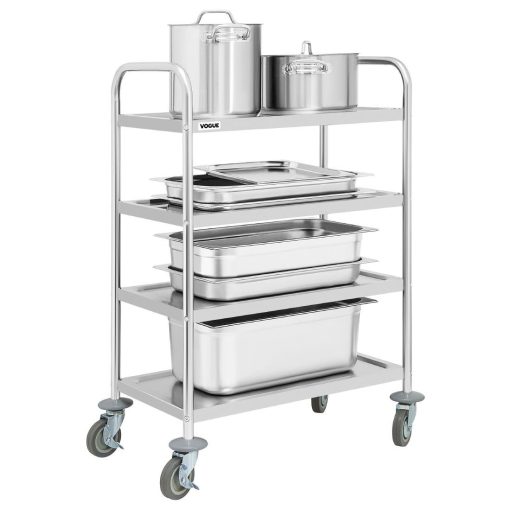 Vogue 4 Tier Clearing Trolley (JB373)