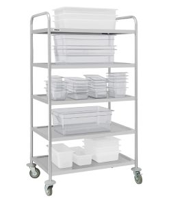 Vogue 5 Tier Clearing Trolley (JB374)