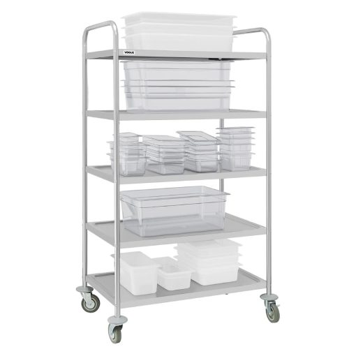 Vogue 5 Tier Clearing Trolley (JB374)