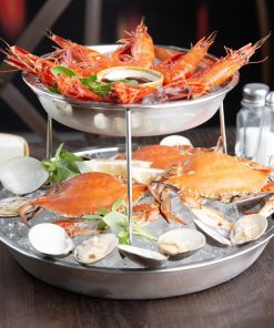 Olympia Seafood Platter Stainless Steel 318mm (JB398)