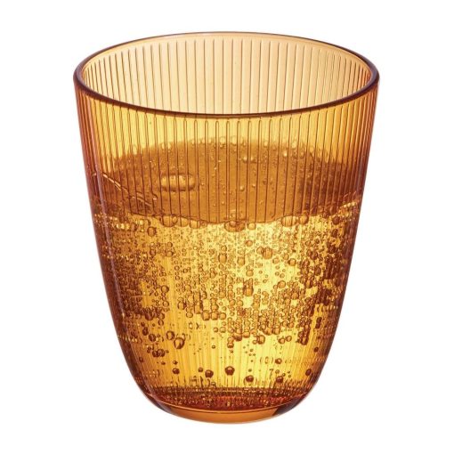 Luminarc Concepto Stripy Amber Tumblers 320ml 24 Pack (JC972)