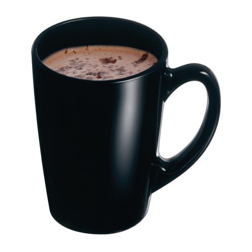Luminarc New Morning Mugs Black 320ml 6 Pack (JC977)