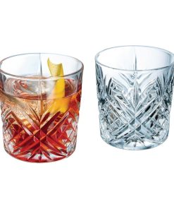 Cristal dArques Masquerade Toughened Old Fashioned Glasses 300ml 24 Pack (JC979)