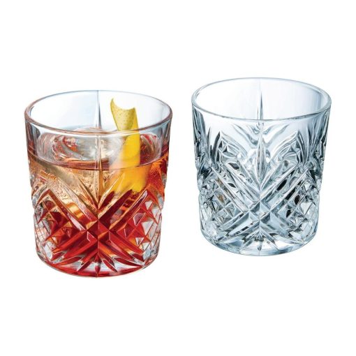 Cristal dArques Masquerade Toughened Old Fashioned Glasses 300ml 24 Pack (JC979)