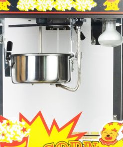 Haxro HX8588 Popcorn Machine and Cart Black (JE456)