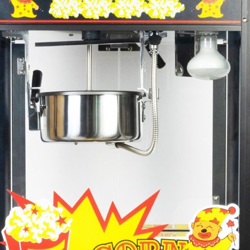 Haxro HX8588 Popcorn Machine and Cart Black (JE456)