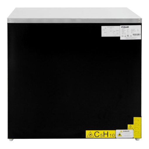 Polar G-Series Double Door Counter Fridge Black 257Ltr (PG022)