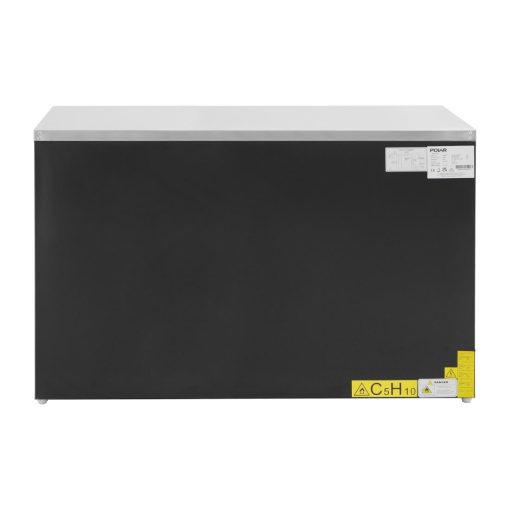 Polar G-Series Triple Door Counter Fridge Black 400Ltr (PG023)