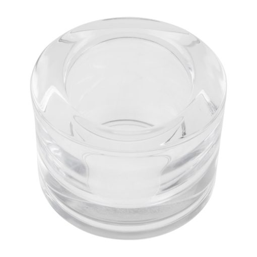 Utopia Chunky Clear Tealight Holders 12 Pack (FG056)