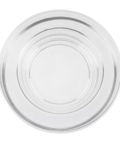 Utopia Chunky Clear Tealight Holders 12 Pack (FG056)