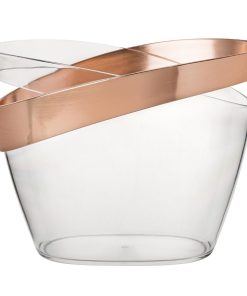 Utopia Copper Banded Champagne Bucket 305diacm 2 Pack (FH181)