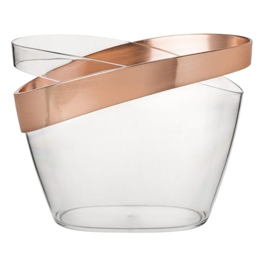 Utopia Copper Banded Champagne Bucket 305diacm 2 Pack (FH181)