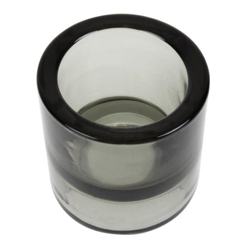 Utopia Black Double Ended Tealight Holders 70mm 12 Pack (FJ235)