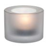 Utopia Chunky White Tealight Holders 12 Pack (FJ254)
