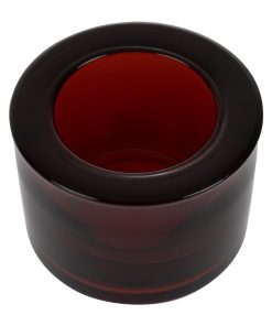 Utopia Chunky Red Tealight Holders 12 Pack (FJ255)