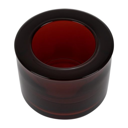 Utopia Chunky Red Tealight Holders 12 Pack (FJ255)