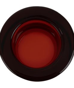 Utopia Chunky Red Tealight Holders 12 Pack (FJ255)