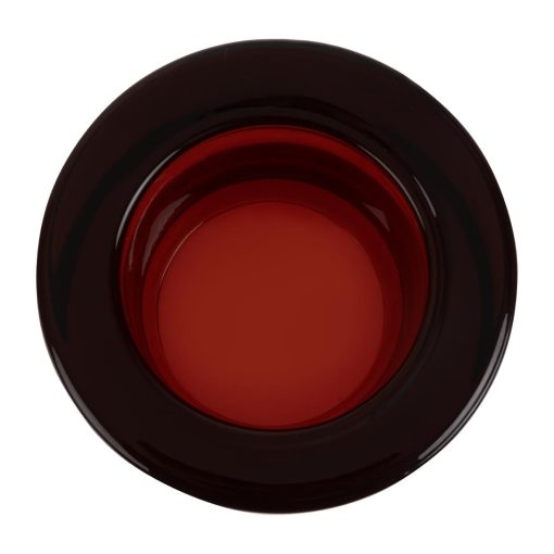 Utopia Chunky Red Tealight Holders 12 Pack (FJ255)