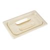 Cambro High Heat Polycarbonate 1-4 Gastronorm Lid with Handle (HR273)