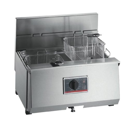 FriFri Profi- 10 Electric Countertop Fryer Single Tank Twin Baskets 6-9kW Three Phase (HS092-3PH)