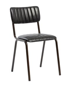 Tavo Stacking Side Chair Vintage Black 2 Pack (HS795)