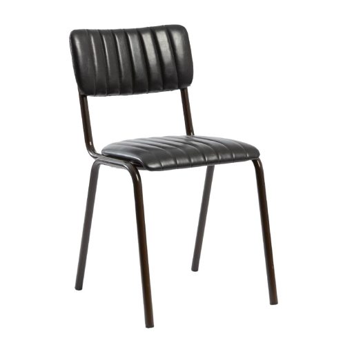 Tavo Stacking Side Chair Vintage Black 2 Pack (HS795)