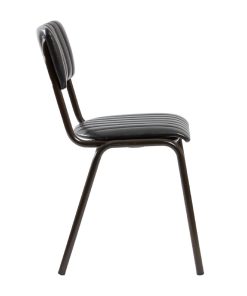 Tavo Stacking Side Chair Vintage Black 2 Pack (HS795)