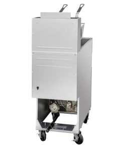 Buffalo Twin Basket Single Tank Freestanding Gas Fryer 28Ltr (HU199)