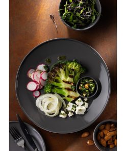 Utopia Core Plates Slate 175mm 6 Pack (HX312)