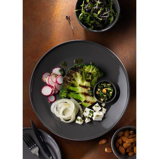 Utopia Core Plates Slate 175mm 6 Pack (HX312)