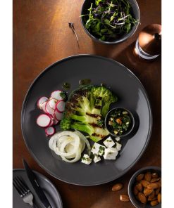 Utopia Core Plates Slate 175mm 6 Pack (HX312)