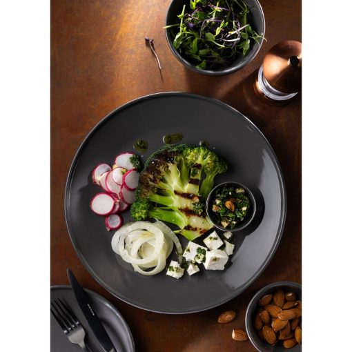 Utopia Core Plates Slate 175mm 6 Pack (HX312)