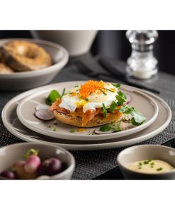 Utopia Core Bowls Stone 205mm 6 Pack (HX324)