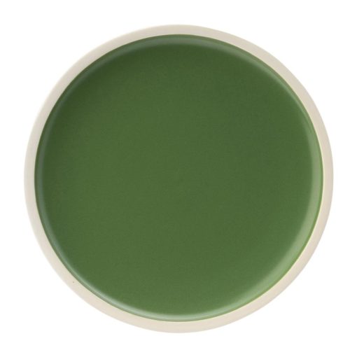Utopia Forma Plates Forest Green 170mm 6 Pack (HX328)