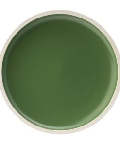 Utopia Forma Plates Forest Green 210mm 6 Pack (HX329)
