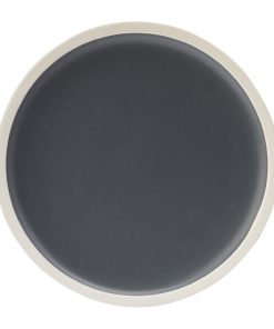 Utopia Forma Plates Charcoal 170mm 6 Pack (HX338)
