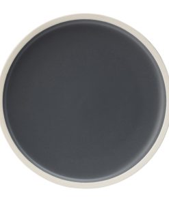 Utopia Forma Plates Charcoal 240mm 6 Pack (HX340)