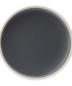 Utopia Forma Plates Charcoal 265mm 6 Pack (HX341)